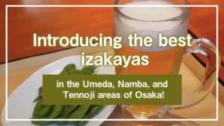 Introducing the best izakayas in the Umeda, Namba, and Tennoji areas of Osaka!