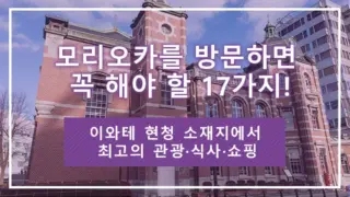 모리오카를 방문하면 꼭 해야 할 17가지! 이와테 현청 소재지에서 최고의 관광·식사·쇼핑