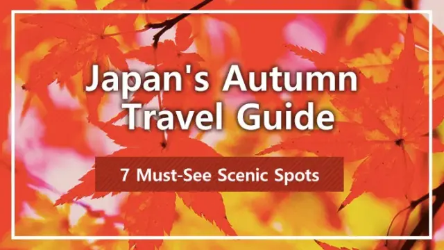 Japan's Autumn Travel Guide | 7 Must-See Scenic Spots
